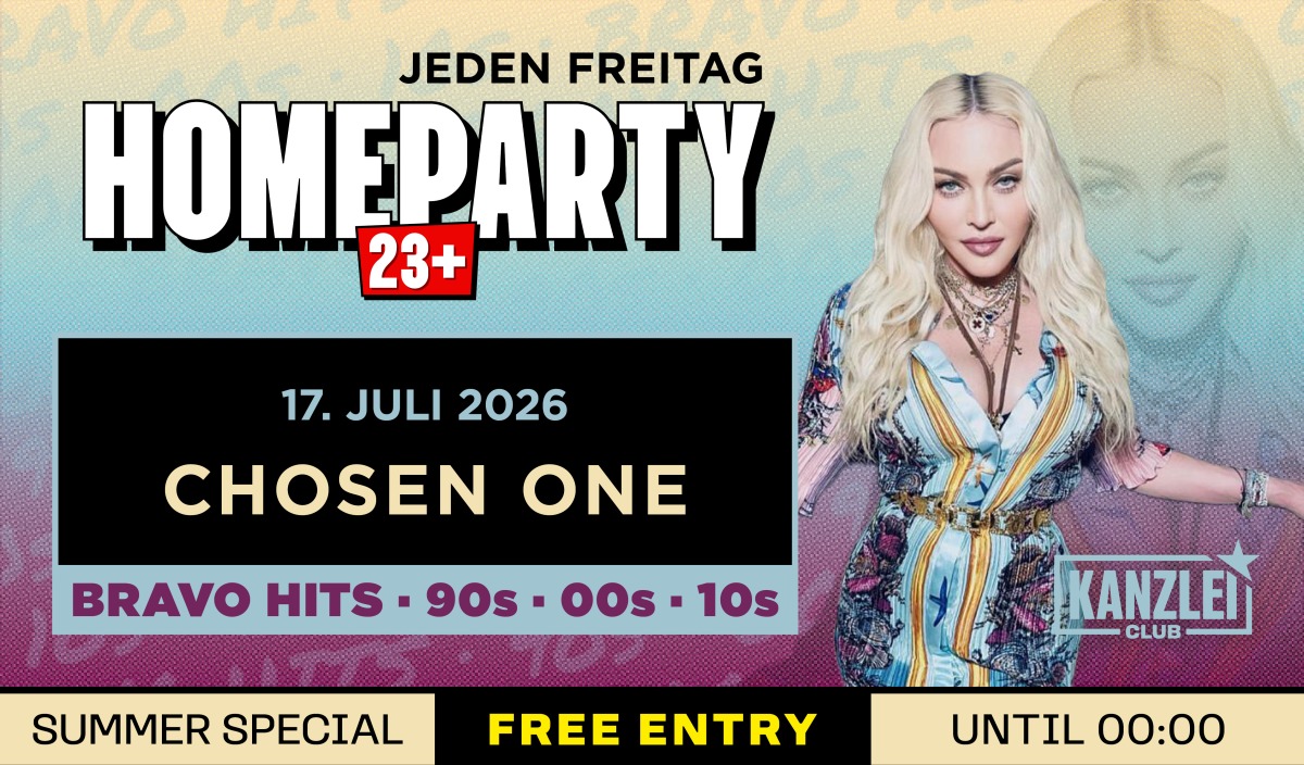 Flyer Homeparty 23+