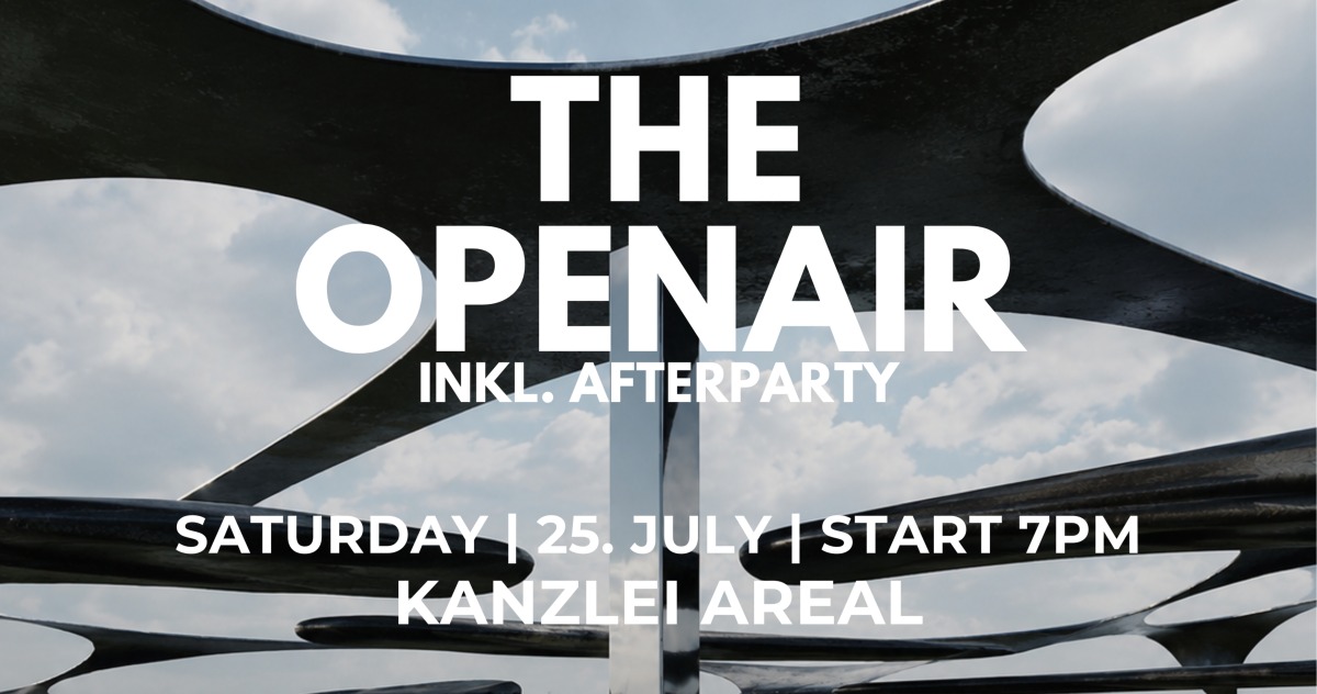 Flyer Kurz Vor Tanz X Hidden Frequencies - THE OPENAIR